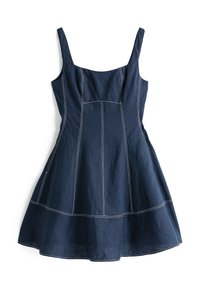 Tommy Hilfiger TH X SOFIA RICHIE GRAINGE SHORT DRESS - Dnevna obleka - dark night navy