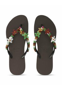 Uzurii T-bar sandals - coffee