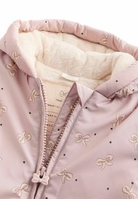 Next HOODED PUFFER - REGULAR FIT  - Abrigo de invierno - grey bow print