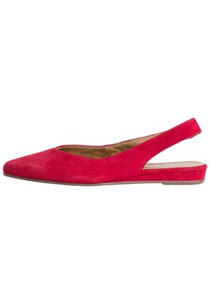 Ballerines à brides arrière - red