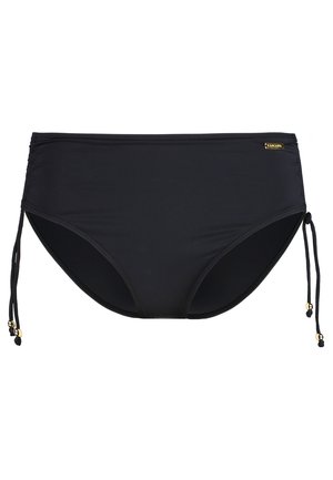 LASCANA PANTS GATHERED - Bikinibroekje - black