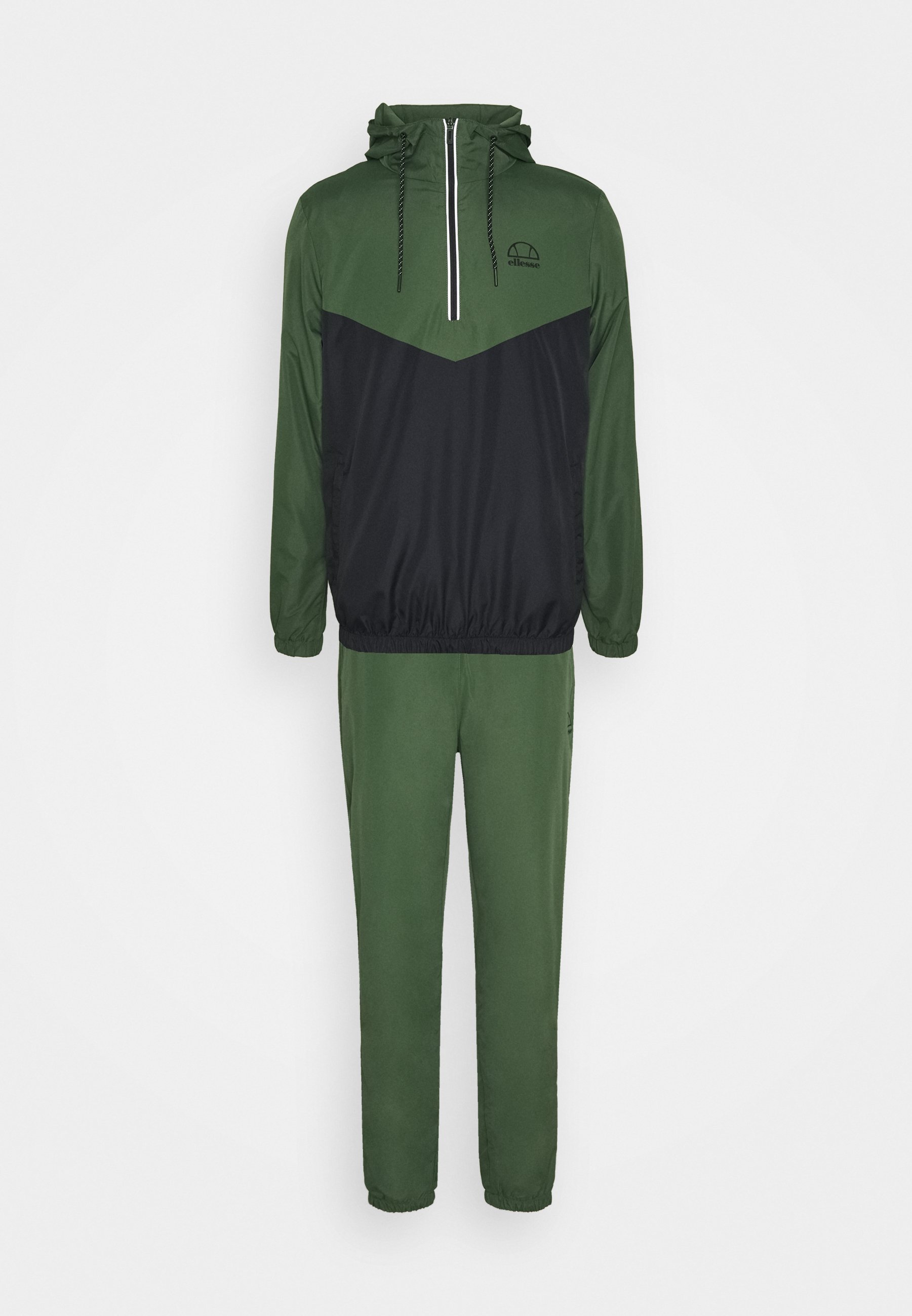 Ellesse ZELBIA TRACK SUIT - Tuta - green/black/verde - Zalando.it