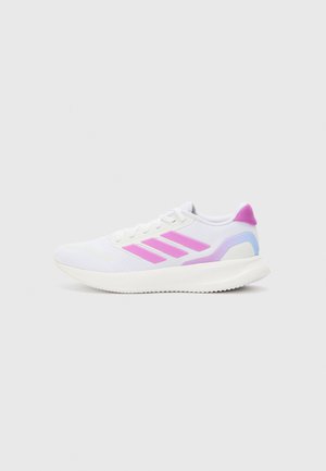 RUNFALCON - Utcai futócipők - white/purple burst/semi blue burst