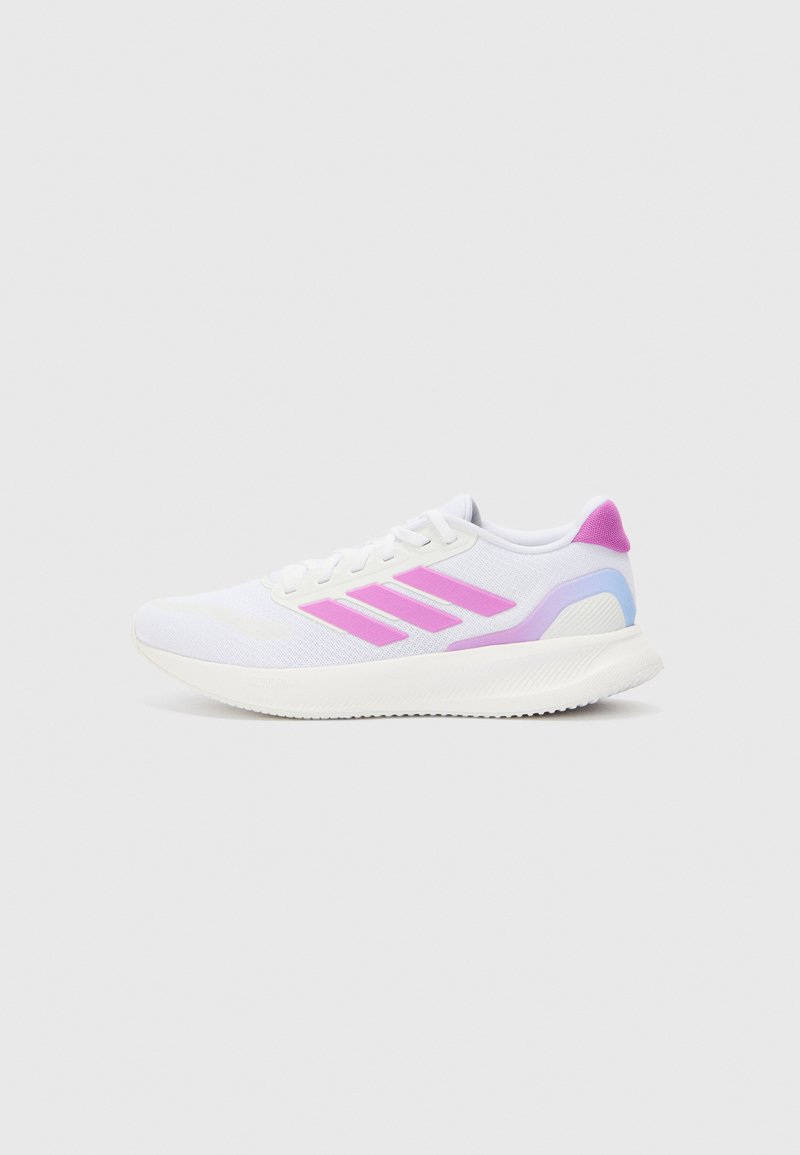 adidas Performance RUNFALCON - Scarpe da corsa su strada - white/purple burst/semi blue burst