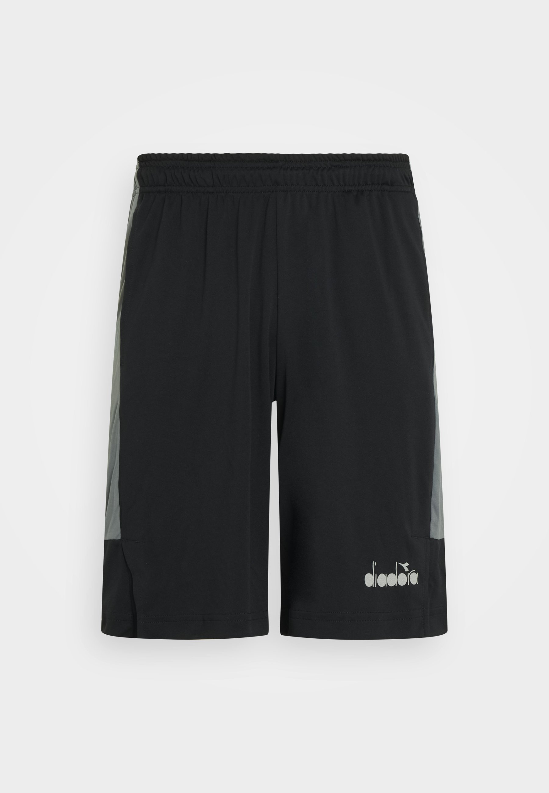 Diadora BERMUDA BE ONE - Pantalón de deporte - black/steel gray/negro - Zalando.es