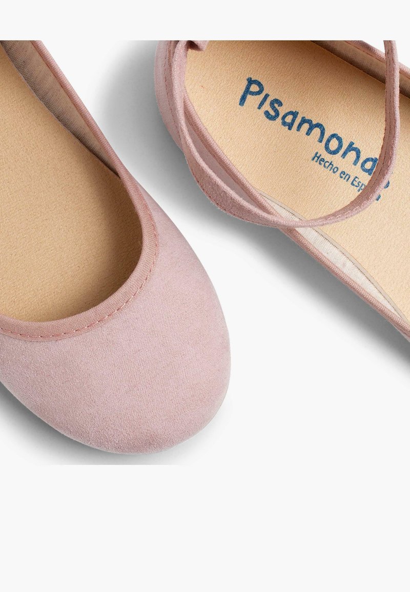 Pisamonas CINTAS RASO CIERRE PULSERA - Bailarinas - rosa palo/rosa -