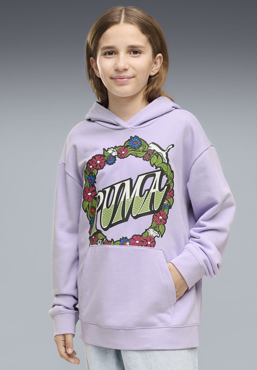 PUMA MID90S RELAXED GRAPHIC HOODIE TR G - Hoodie - light lavender — foto 2