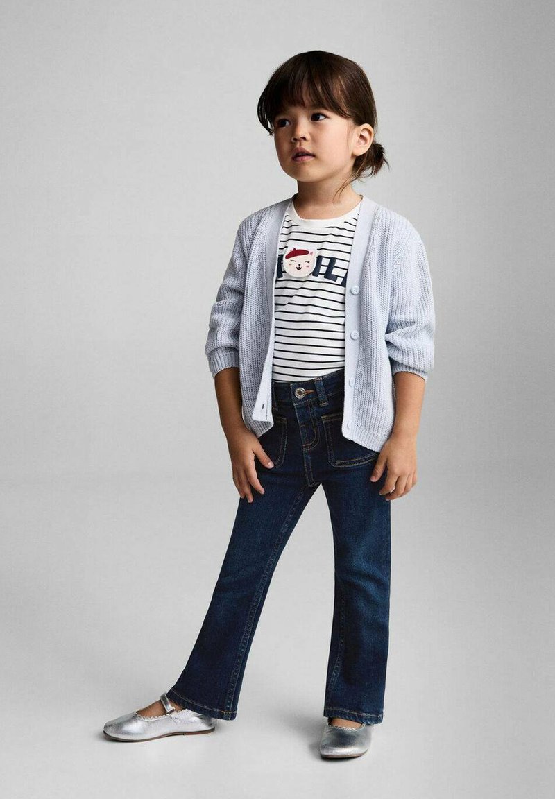 Mango Kids Trapezaste traperice - dark blue