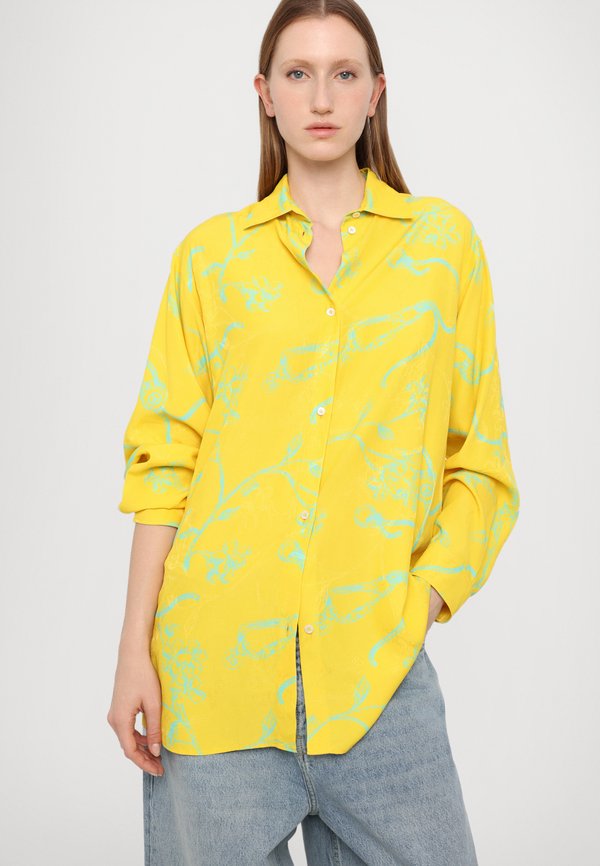 RAMAGE - Button-down blouse - giallo3