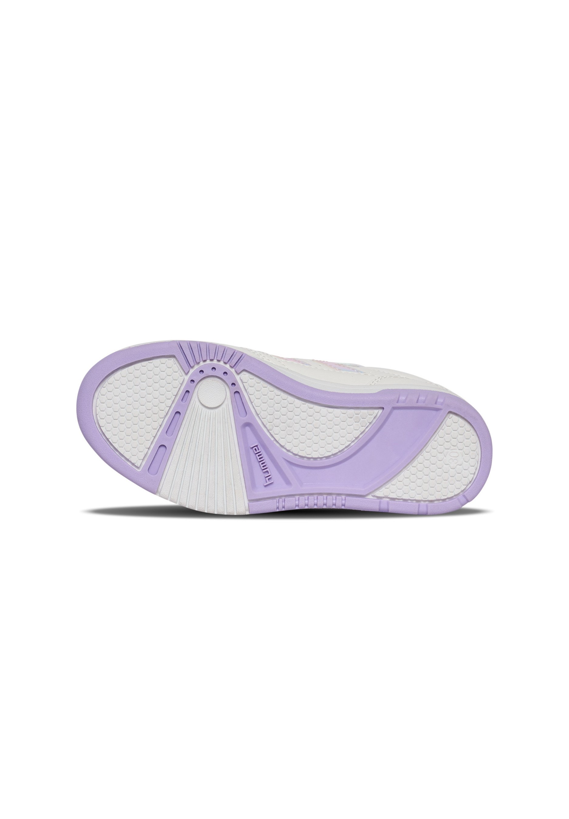Hummel Camden Jr Sneaker Für Kinder – Lavender, Größe 28 EU, Mit Klettverschluss & Stoßdämpfender EVA-Sohle
