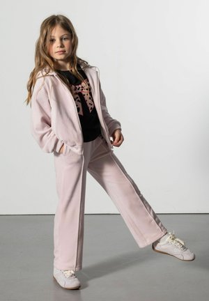 Coccodrillo, SPODNIE DZIANE - Tracksuit bottoms - pink
