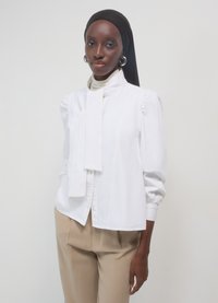 Calliope CRAVATTA - Hemdbluse - bianco