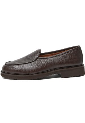 VALENCIA - Slip-ins - full grain brown leather