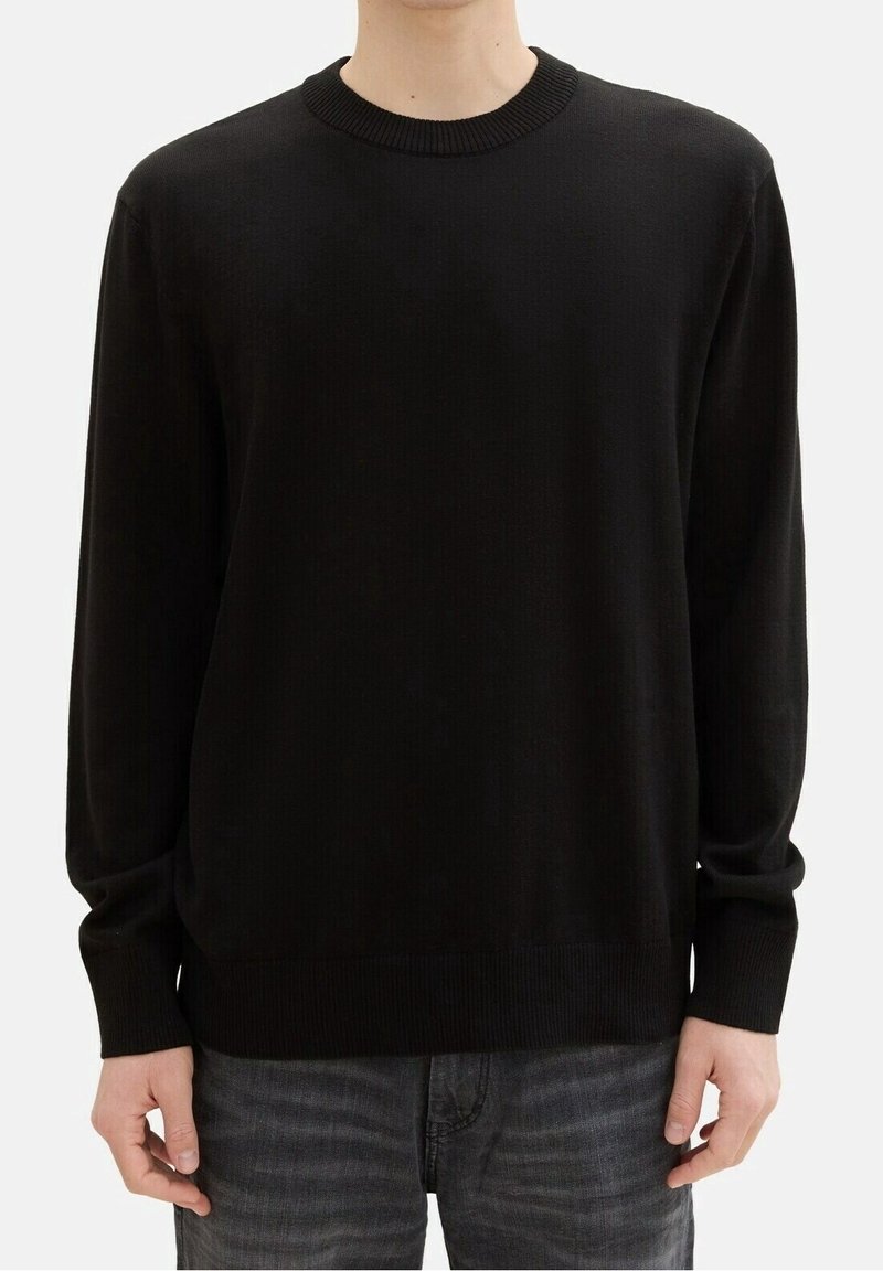 TOM TAILOR DENIM Maglione - black