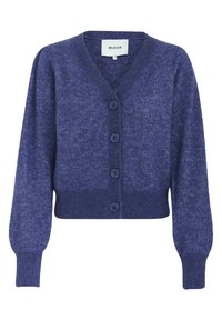 Minus MIDITTA KNIT CARDIGAN - Kardigan - royal blue melange