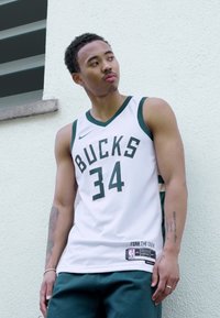 Nike Performance MIL MNK DF SWGMN JSY ASC 22 - NBA mez - white/antetokounmpo g