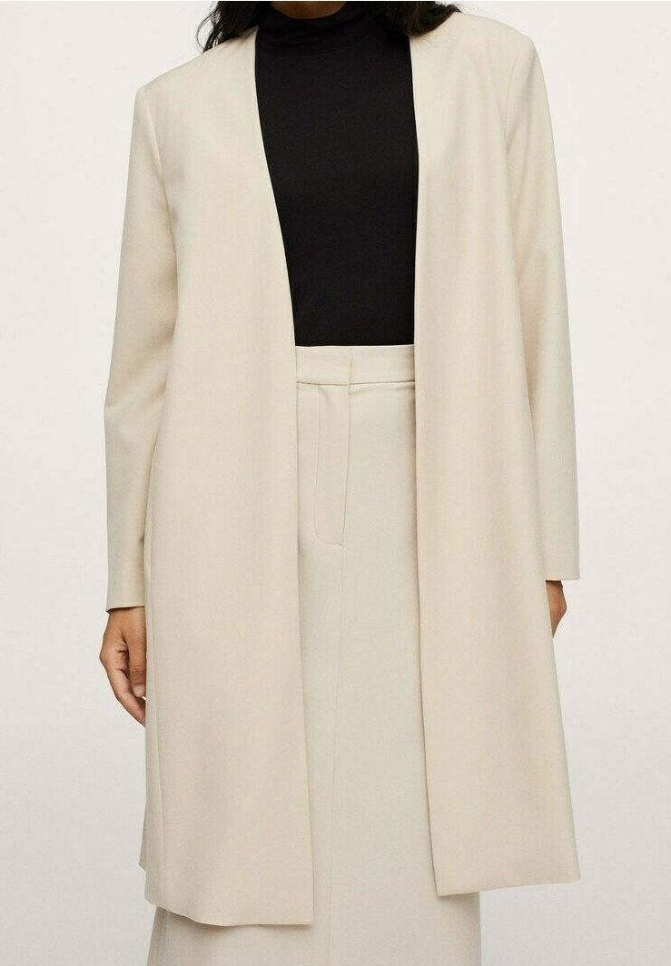 Mango Abrigo corto - beige