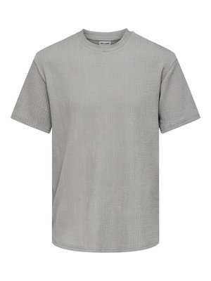 Only & Sons, T-SHIRT ONSLAZIO T-SHIRT - T-shirt basique - ultimate grey
