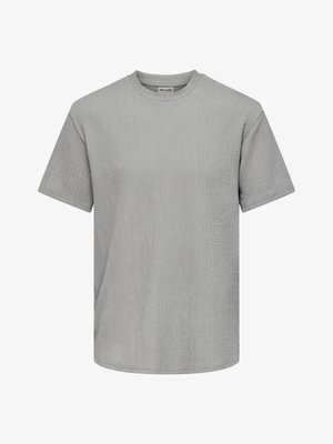 Only & Sons, T-SHIRT ONSLAZIO T-SHIRT - T-shirt basique - ultimate grey