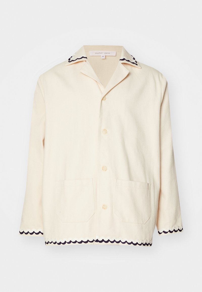 Sister Jane SKIPPER RIC RAC JACKET UNISEX - Chaqueta fina - cream/crema ...