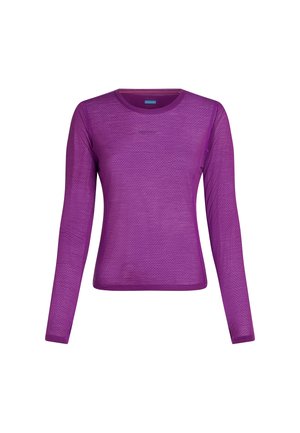 icebreaker 75 WEIGHT COOL-LITE CREWE - Long sleeved top - passion