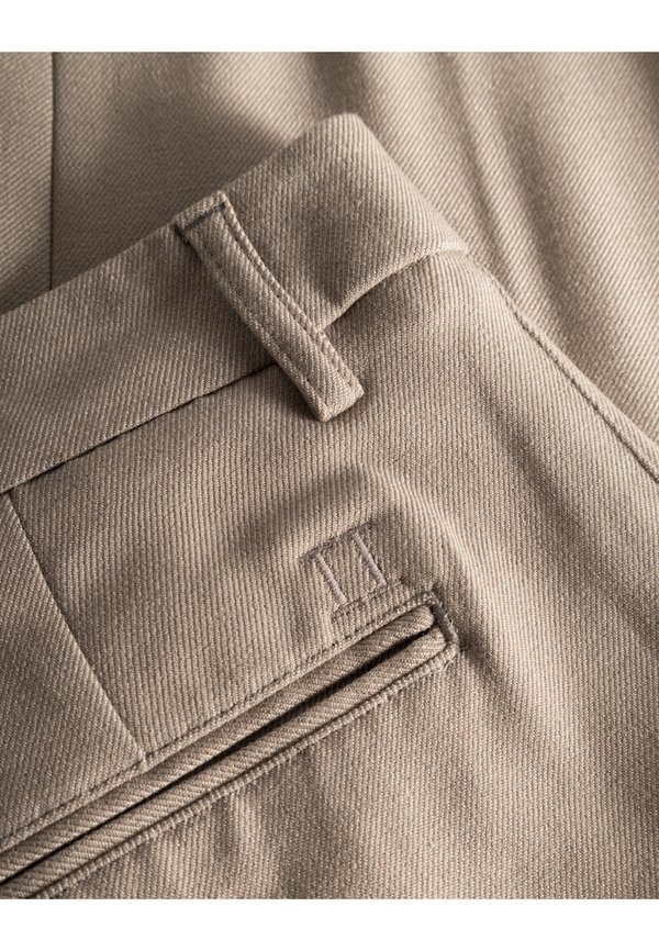 COMO PANTS SEASONAL - Chinos - walnut melange3