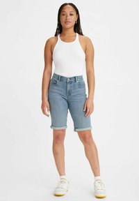 Levi's® - CLASSIC BERMUDA SHORTS - Jeansshort - lapis ring short Miniatuurafbeelding 1