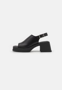 HENNIE - Sandales à plateforme - black