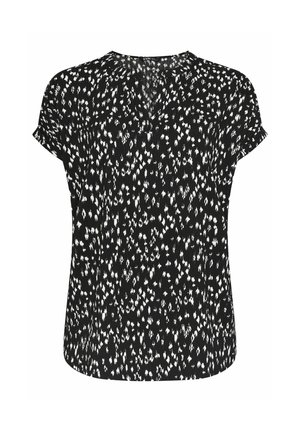 Yours Clothing, PLUS SIZE CASUAL TOPS - Pusero - black
