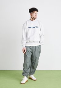 Carhartt WIP Felpa - ash heather/duck blue