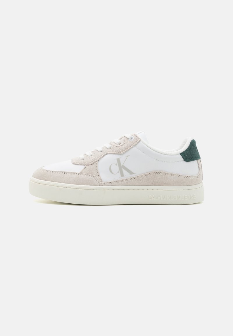 Calvin Klein Jeans CLASSIC CUPSOLE ICONIC  - Tenisky - bright white/green palm