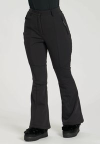 SKI FLARED PANT - Pantaloni da sci - black