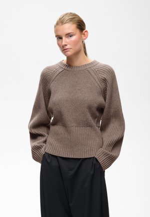 InWear, NOOMIIW KAXY CREWNECK - Pullover - cinder melange