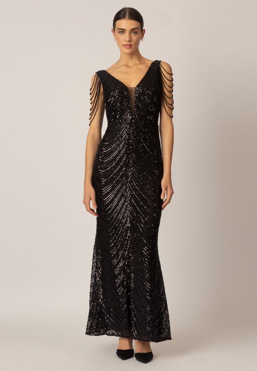 BEAUUT EMBELLISHED Iltapuku Brown ruskea Zalando fi beauut-embellished-iltapuku-brown-ruskea-zalando-fi