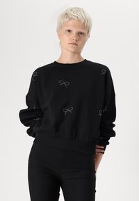ONLY ONLBERIT L/S O-NECK - Mikina - black