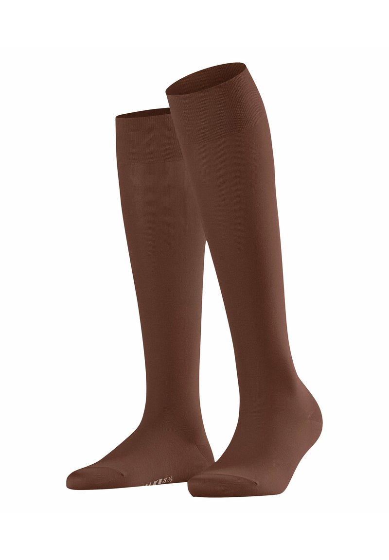 FALKE Cotton Touch - Kniestrümpfe - brown