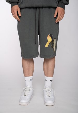 Multiply Apparel, SHORTS LIMELIGHT UNISEX - Jogginghose - black soda washed