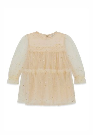 MIT LANGEN ÄRMELN - Robe de jour - beige