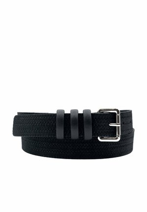 PERRINE - Ceinture tressée - noir