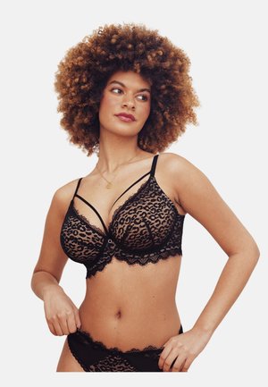 SugarShape, VALERIE - Underwired bra - black fire