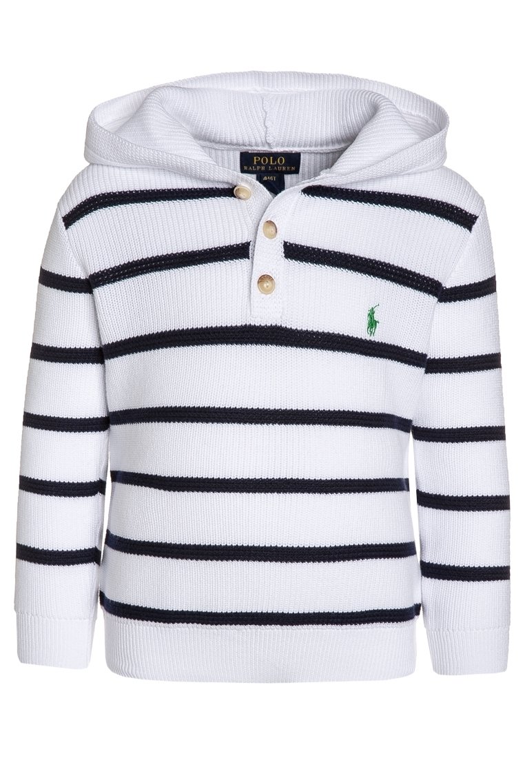 Polo Ralph Lauren Felpa con cappuccio - white/multicolor