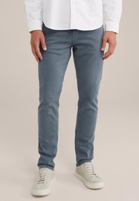 WE Fashion BLUE RIDGE - Traperice uskog kroja - grey
