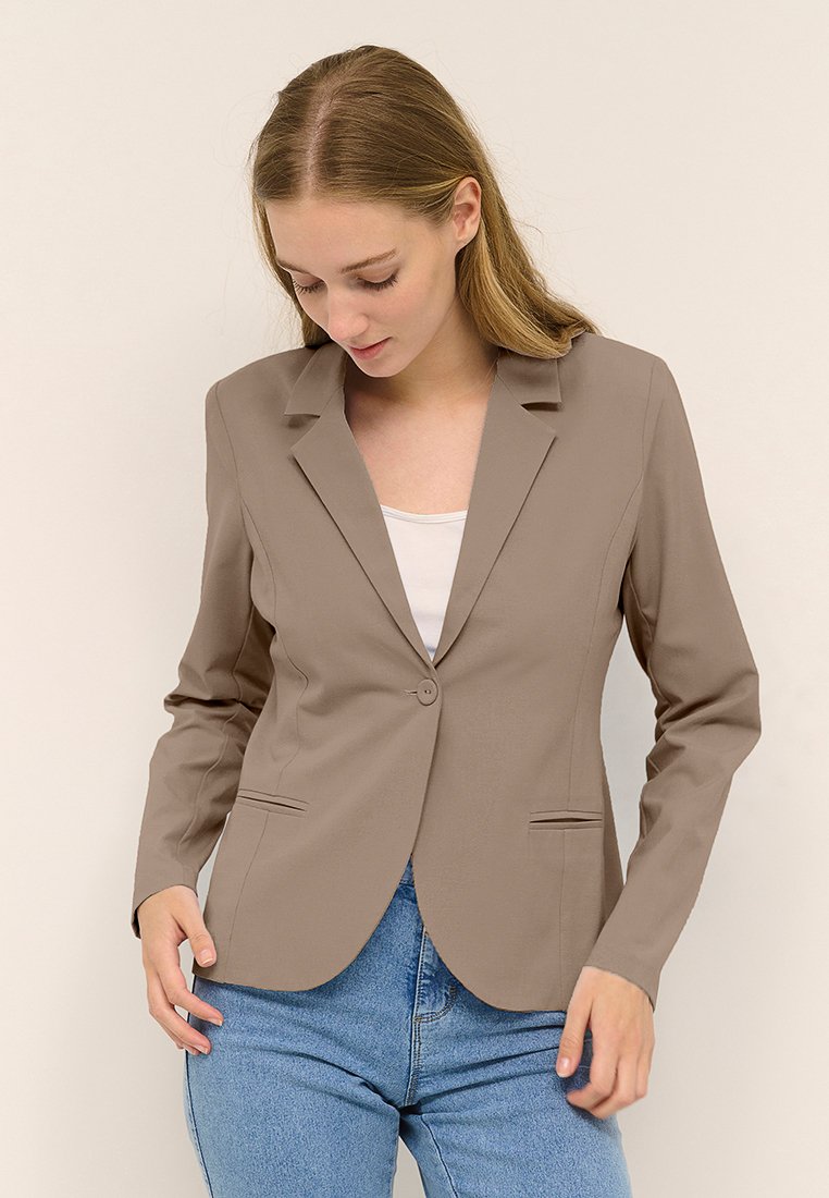 Kaffe Blazer lichtbruin Kaffe Blazer lichtbruin