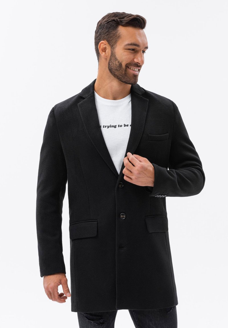 Ombre Klassinen takki - black