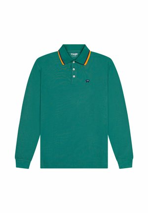 Wrangler LONG SLEEVE  REGULAR FIT - Polo - bistro_green