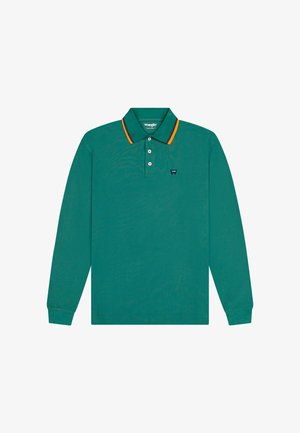 Wrangler LONG SLEEVE REGULAR FIT - Poloshirt - bistro_green