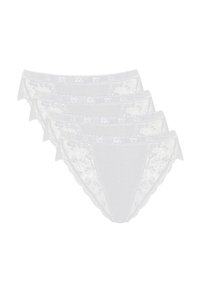 Sloggi SLOGGI SLIP - CHIC, TAI, 4ER PACK - Braguitas - weiß
