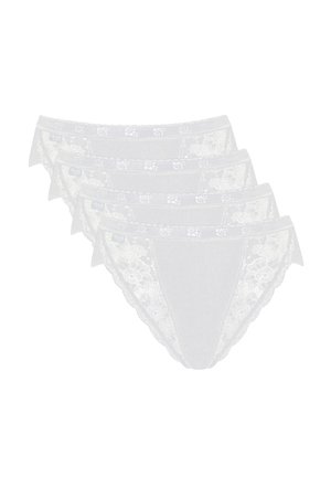 SLOGGI SLIP - CHIC, TAI, 4ER PACK - Slip - weiß