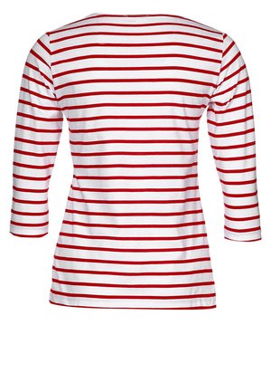 CAP COZ MARINIÈRE - Longsleeve - blanc/braise