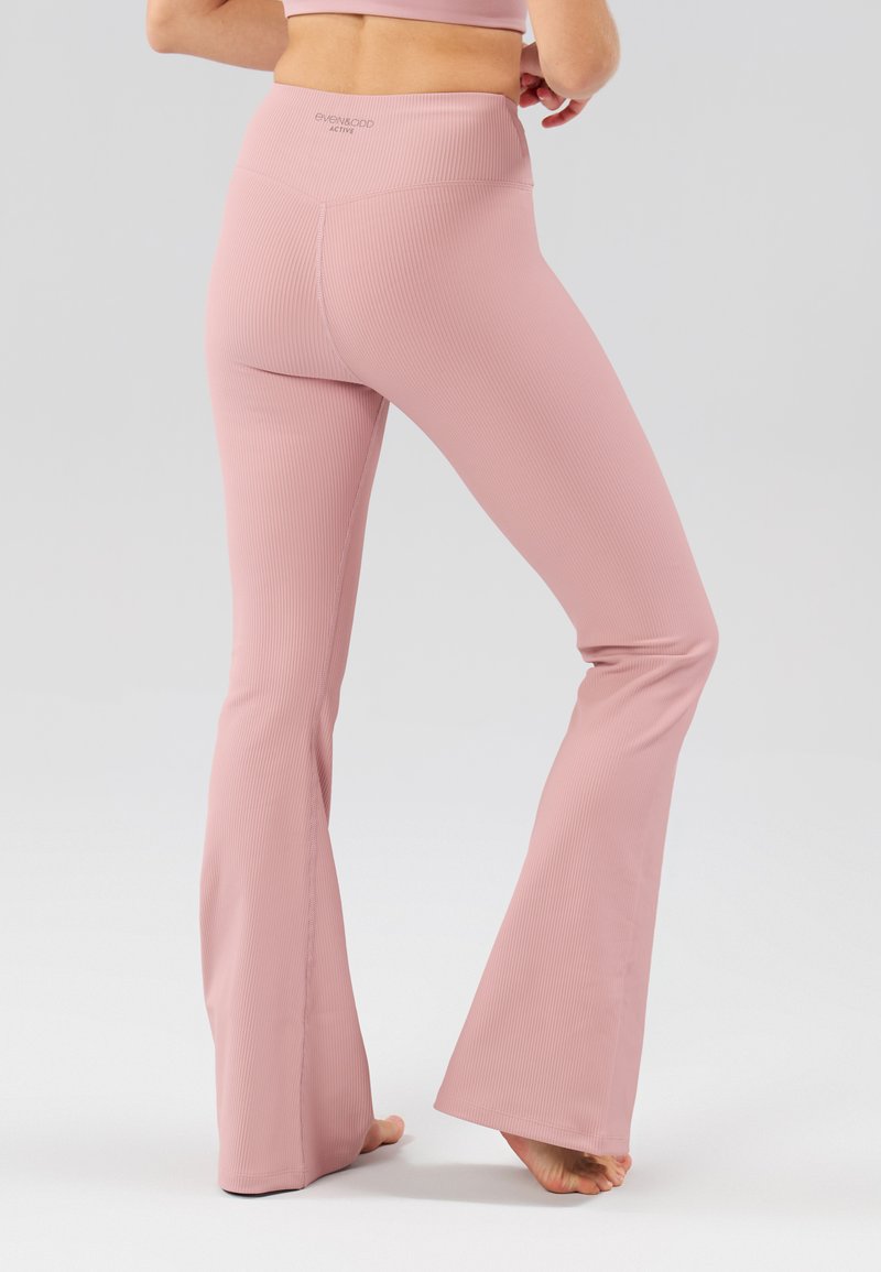 Even&Odd active FLARED LEGGINGS - Tracksuit bottoms - mauve